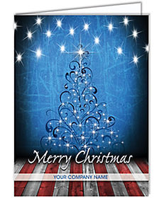 Cards: American Christmas Holiday Card
